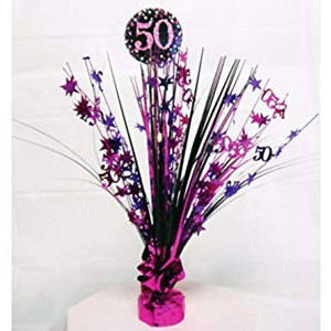 Ballon Gewicht 50 Jaar Sparkling Pink Ballon Gewicht 50 Jaar Sparkling Pink